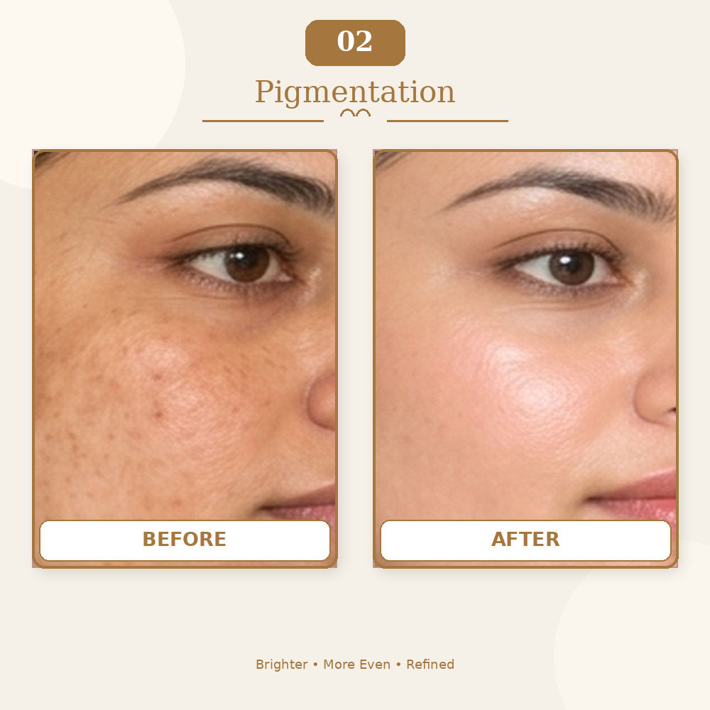 Pigmentation treatment result