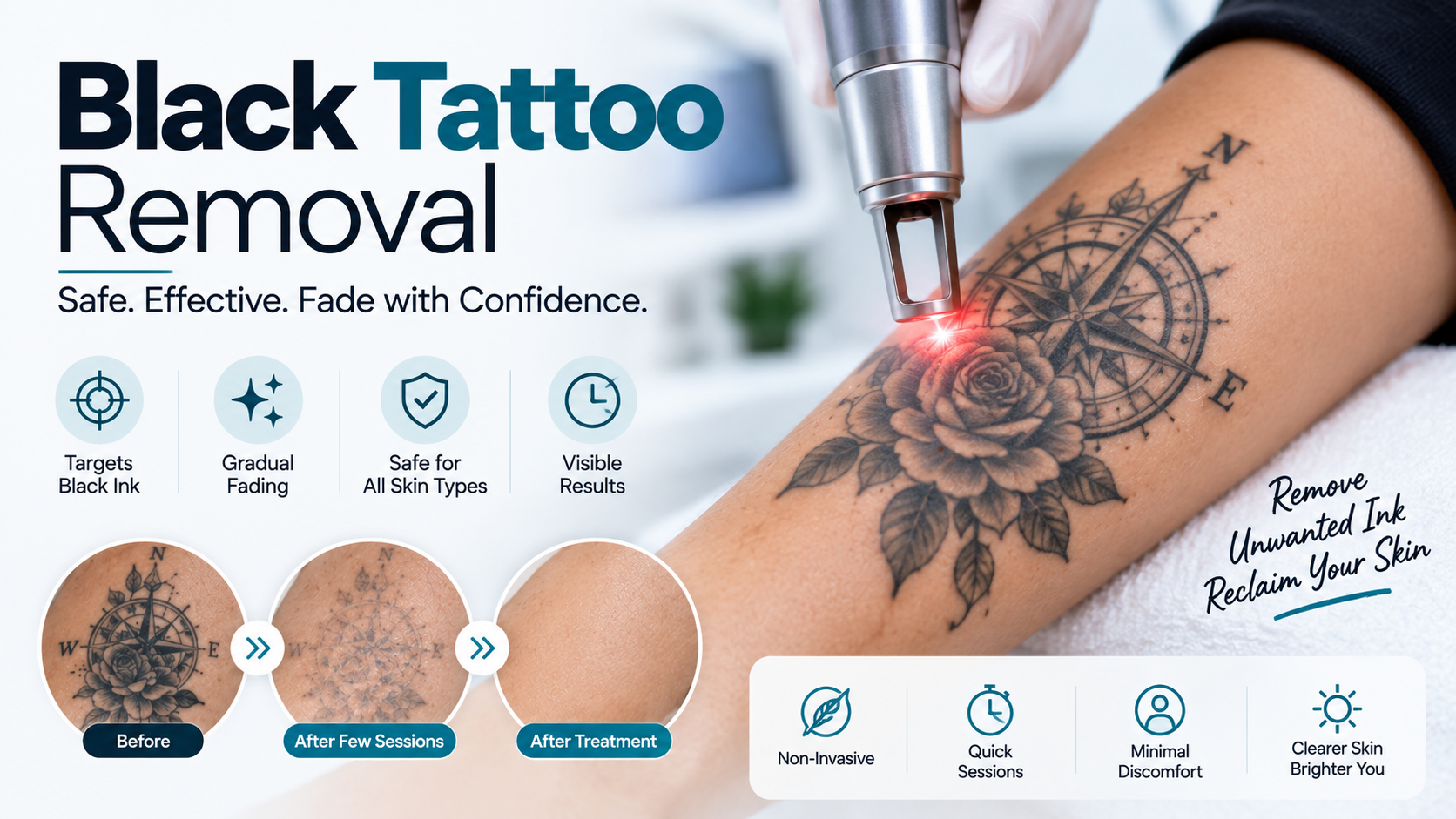 Black Tattoo Removal