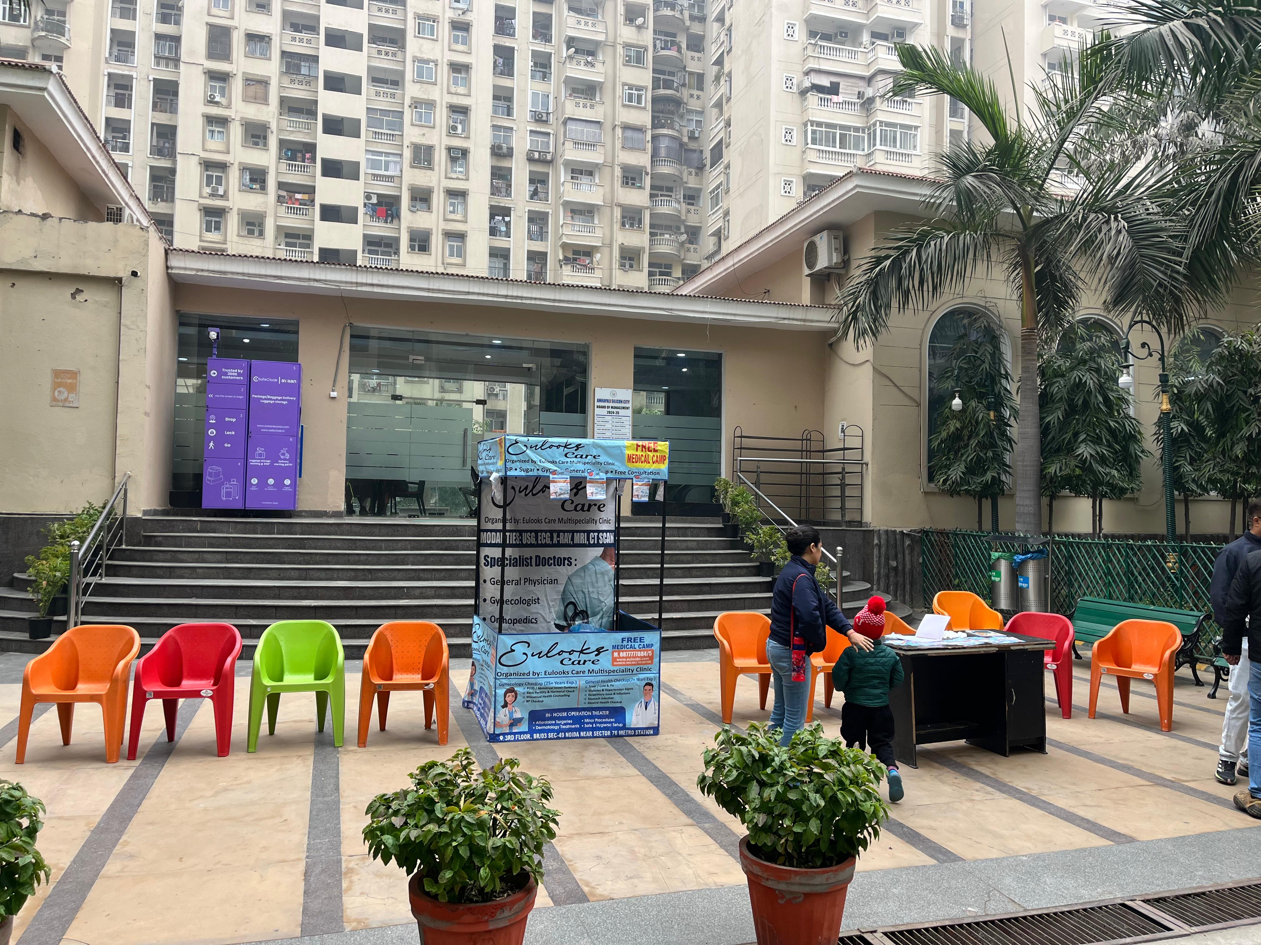 Medical Camp–Amarpali Silicon City